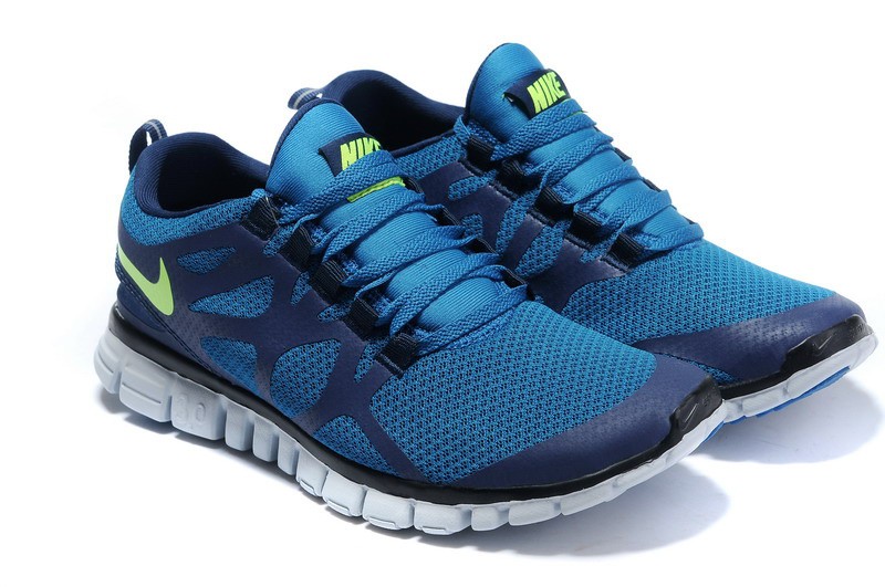 Nike Free 3.0 V3 Mens Shoes dark blue green - Click Image to Close